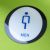 ป้ายห้องน้ำชาย    ,   หญิง     วัสดุอะคริลิค  --- Male, Female, Male & Female, Toilet, Restroom Signs, Acrylic