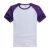 เสื้อยืดผ้าคอตตอน (  สำหรับเด็ก   )  มีสีสันที่แขนเสื้อสำหรับรองรับการพิมพ์สกรีน     (10  ตัว  /  แพ็ค ) ---Combed Cotton T-Shirt with Colorful Sleeve for Children