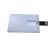 เครดิตการ์ดเปล่าสำหรับการพิมพ์ซับลิเมชั่น  Blank Credit Card 8GB USB 2.0 Flash Memory Stick Storage Thumb U Disk for Sublimation