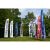 แบนเนอร์ปีกนก 3 ม. พร้อมฐานเข็ม---3m Wing Banner with Spike Base