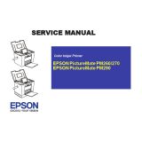 คู่มือเซอร์วิสเครื่องพิมพ์ EPSON PictureMate PM260 270 290 English Service Manual (Direct Download) ภาษาอังกฤษ (ดาวน์โหลดไฟล์)