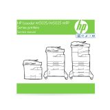 คู่มือเซอร์วัส เครื่องพิมพ์ HP LaserJet M5025 M5035 MFP English Service Manual  ภาษาอังกฤษ( ดาวน์โหลดไฟล์)