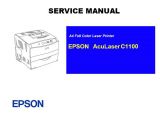คู่มือเซอร์วิสเครื่องพิมพ์ EPSON AcuLaser C1100 Colored Laser Printer English Service Manual ภาษาอังกฤษ (ดาวน์โหลดไฟล์)