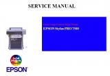 คู่มือเซอร์วิสเครื่องพิมพ์ EPSON Stylus PRO 7500 Large Format Printer English Service Manual ภาษาอังกฤษ (ดาวน์โหลดไฟล์)