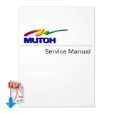 คู่มือการใช้งาน MUTOH ValueJet VJ-1618  (สามารถ ดาวน์โหลดได้โดยตรง) --- MUTOH ValueJet VJ-1618 Series Service Manual (Direct Download)