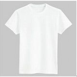 เสื้อยืดเปล่าสีขาวซับลิเมชั่นสำหรับเด็ก---Plain White Sublimation Blank Modal T-Shirt for Children