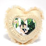 ปลอกหมอนสไตล์ยุโรปรูปหัวใจสำหรับพิมพ์ Sublimation (European Style Sublimaiton Cushion Cover with Heart Shape)