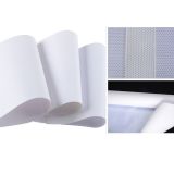 ไวนิลสะท้อนแสง,สีขาว ,สามารถพิมพ์ภาพได้,ความกว้าง 53.1" (1.35 เมตร) --- 53.1" (1.35m) Width White Color Reflective Flex Banner, Printable Media