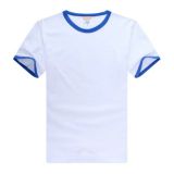 เสื้อยืดผ้าคอตตอน (  สำหรับบุรุษ   )  พร้อมสีสันที่ริมขอบสำหรับรองรับการพิมพ์สกรีน      (10  ตัว  /  แพ็ค )---T-Shirt with Rim Colorful for Men