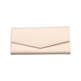 กระเป๋าสตางค์แบบยาวของผู้หญิงสำหรับพิมพ์ระเหิด  New Blank Sublimation Leather Fashion Trifold Lady Clutch Wallet Long Wallet