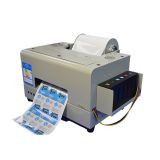 8" Roll to Roll Digital Inkjet Color Label Sticker Printer Machine