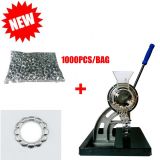 DK3 Semi-automatic Eyelet Hand Pressing Tool Grommet Machine for Fabric with 1000pcs 4# 10mm Eyelets