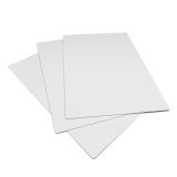 16" x 24" 50pcs Sublimation Blanks Aluminum Sheet Metal Board Gloss White 1.1mm Thickness