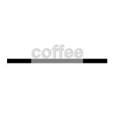 CALCA coffee LED MultiSignsBar Channel Letter with Tracks Hoisted