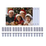 CALCA 36 Pack 11.8"x7.87" Sublimation Blank Glass Photo Frames, Personalizable, Decorative with Hanging Kit for Home Decor