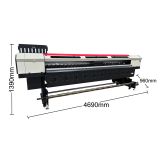 ST3204 3.2m Sublimation Printer for Fiber Fabric with 4 Epson i3200A1 Printhead