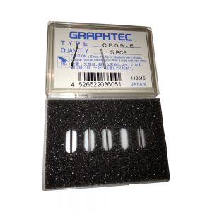 ใบมีด   มาตรฐาน   (  CB09E   )     45 องศา    ขนาด 0.9 ม.ม.   สำหรับเครื่องตัดไวนิล Graphtec   ---Graphtec 45 Degree 0.9mm Standard Vinyl Cutting Blade CB09E