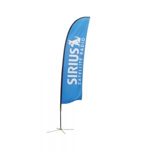 สแตนธงชายหาด  หรือ ธงขนนก หรือ  ธงโฆษณา ,ขนาด 9.8 ฟุต (พิมพ์ภาพกราฟิกด้านเดียว) Flagpole --- 9.8 ft Wing Banner (Single Side Graphic Only)