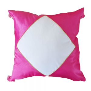 ปลอกหมอนแบบมีพู่ สำหรับพิมพ์  Sublimation (Sublimaiton Cushion Cover with Tassel)