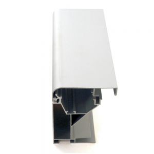 ขอบตู้ไฟโปรไฟล์สำเร็จรูปกันน้ำ  กว้าง 7.5 ซ.ม., หนา 90  ม.ม.,   ยาว 1.8  เมตร     ( 12 ชุด/แพ็ค  ) --- Waterproof  Flex Light Box  Profiles , Advertising Light Box 
