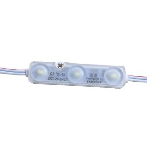 ไฟโมดูล LED  กันน้ำได้ IP67  ขนาด 76x12 mm   5730 (3P)  สีขาว     1.5 w  รับประกัน 2 ปี  ----IP67 76x12 mm 5730 1.5W LED Module