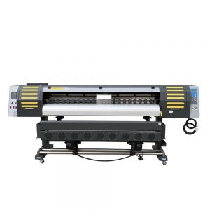 1.8m Eco Solvent Inkjet Printer With 2 Epson DX5 Heads