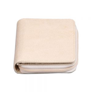 กระเป๋าสตางค์ของผู้หญิงแบบมีซิปสำหรับพิมพ์ระเหิด  New Blank Sublimation Leather Fashion Bifold Lady Clutch Wallet with Zip