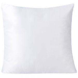 10pcs 17.7in x 17.7in Plain White Sublimation Pillow Case Blanks Cushion Cover Throw Pillow Covers Embroidery Blanks (45 x 45cm)