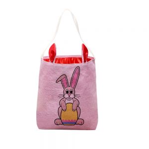 10pc 11.4"x13.8" Sublimation Blank Easter Bucket Glitter Pink 