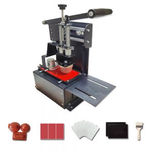 Full Set Manual Pad Printing Machine Kit(Printert&Ink Cup&Polymer Plate&Silicone Pads&Film&Brush)