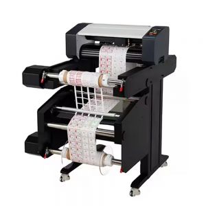 Automatic Digital Roll to Roll Label Cutter Machine 