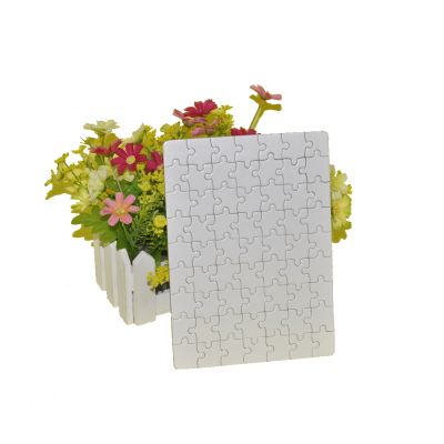 4.2" x 4.2" Pearlescent Square UV Printing Blank Jigsaw Puzzle Child Toy