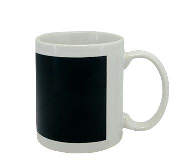 แก้วเปล่า สามารถเปลี่ยนสีได้ บางส่วน ,(แก้วมายากล)  ขนาด11 ออนซ์ ---Partial Color Changing Mug Magic Cup 11OZ Blank Cups for 3D Sublimation