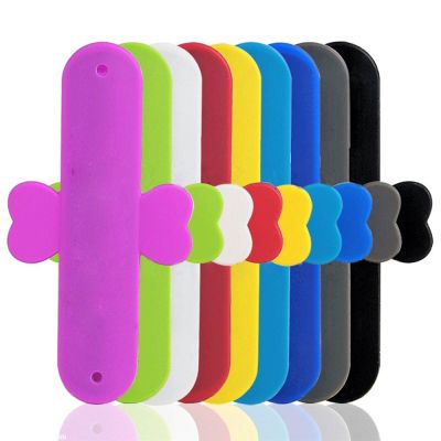 ที่ยึดโทรศัพท์มือถือ กันล่วง  (สามารถ  ใช้เป็นขาตั้งมือถือได้) รูปทรงตัว "U" ,หลากหลายสีสัน สำหรับให้คุณเลือก ---U Pure Color Magic Stick Phone Holder (Multi-Color Optional)