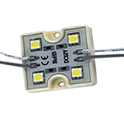 ไฟโมดูล LED กันน้ำได้ที่  IP65   (  36x36 mm   )      5054 (4P)     สีขาว ,   สีวอมไวท์      0.96 w   รับประกัน   2     ปี----IP65 36x36 mm 5054 0.96w LED Module