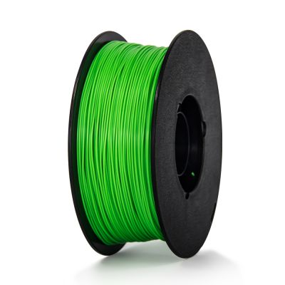 เส้นใย ABS  สีเขียว สำหรับ เครื่องพิมพ์ ตั้งโต๊ะ 3D / Green ABS Filament for Desktop 3D Printer 