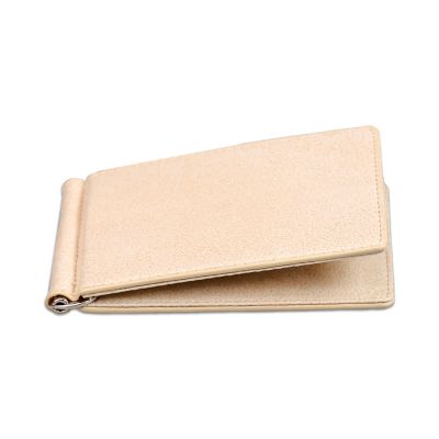 กระเป๋าสตางค์หนังสำหรับพิมพ์ระเหิด New Blank Sublimation Leather Card Holder Flip Money Clip Bifold Wallet