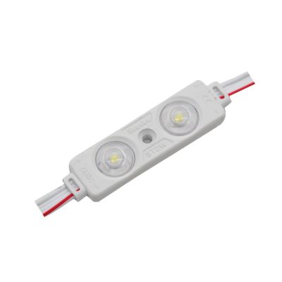SMD 2835 Waterproof LED Module (2 LED Chips with Aluminum PCB Injection, White Light, 0.66W, L50.5 x W13.5 x H6.7mm), DC12V