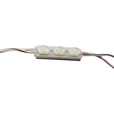 SMD 2835 IP66 Waterproof  LED Module ( 3LEDs, 0.72W, L38x W9 x H9mm ,White Light,24VDC ) 