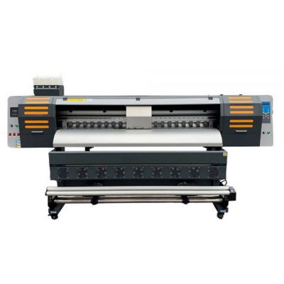 1.8m Eco-solvent Inkjet Printer with Three Epson I3200-E1 Printhead