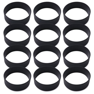 12pcs Sillicon Bands for Sublimation Tumblers Heat Resistance Sublimation Paper Holder for Wrapping Cups Reducing Ghosting Art DIY Craft Tumbler Accessories