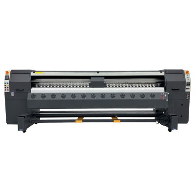 เครื่องพิมพ์ขนาดใหญ่ 3.2 ม. พร้อมหัวพิมพ์ Konica1024i 4 หัว 13 / 30pl---3.2m Large Format Printer with 4 Konica1024i 13/30pl Printheads