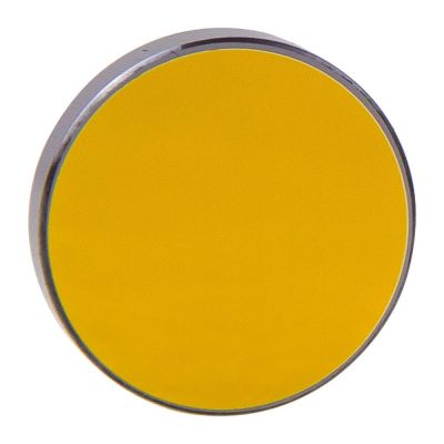 Silicon Reflection Mirrors for Engraving and Cutting with Gold-plating, Dia.20mm x 3mm