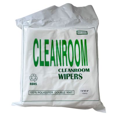 Cleanroom Wiper Dustless Non-woven Cloth for Printers (19*19cm,150pcs)