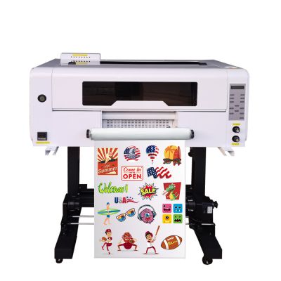 300B UV DTF Crystal Label Printer, with 3 Epson XP600 Printheads