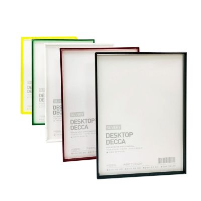 Green/Yellow/White/Red/Black Colorful Acrylic A4/A5 Table Sign