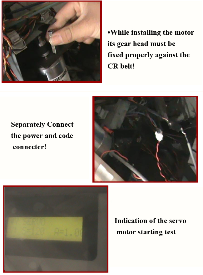 installation of Mimaki Scan Motor for JV22/JV3