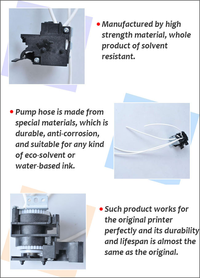 Mutoh RH2/FalconII Solvent Resistant Pump details 