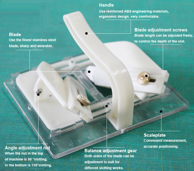 Trimmer for KT Board details 3
