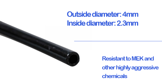 UV Ink Tube 4mmx2.3mm for Wide Format UV Printers